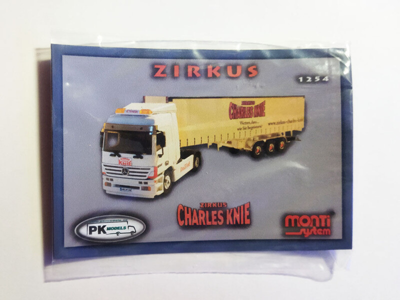  MS Mercedes Actros 1254 Magnetka Zirkus 